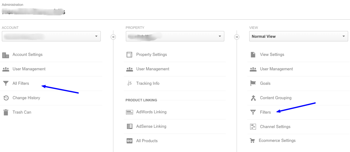 google analytics filters